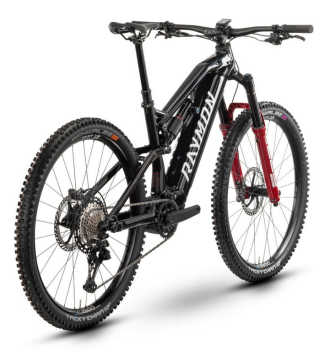 E-Bike Pedelec Raymon "Trailray 170 Ultra" - black / white / red